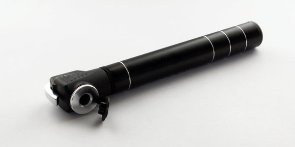 Mini bicycle pump incl. frame holder